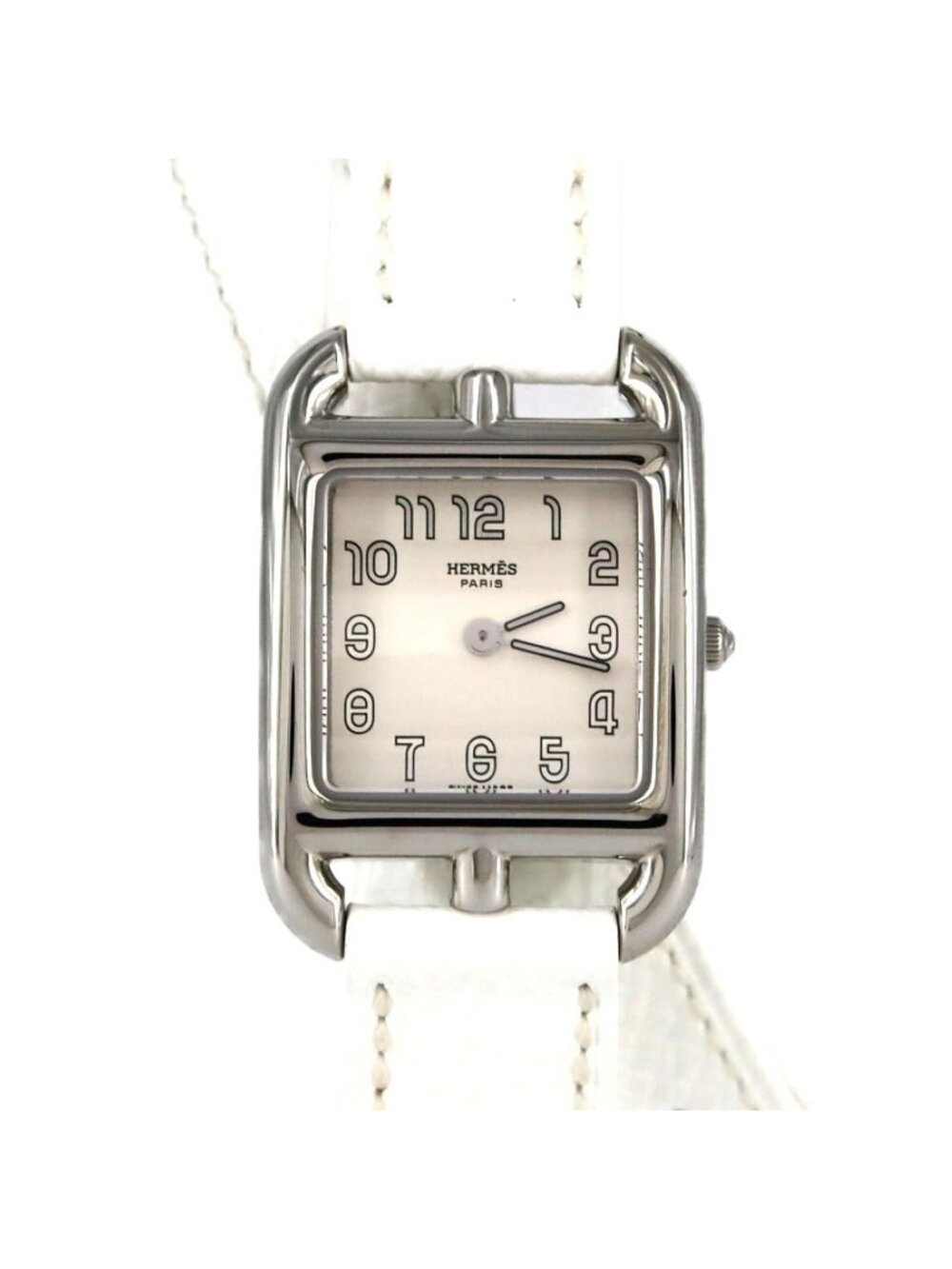 Hermes Cape Cod Double Tour SS Quartz Watch